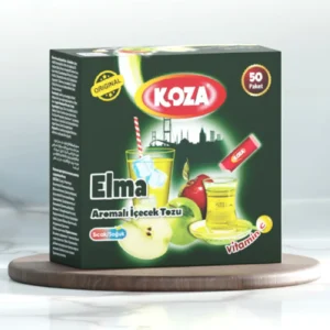 Koza Tek İçimlik Elma Aromalı Toz İçecek 50'li
