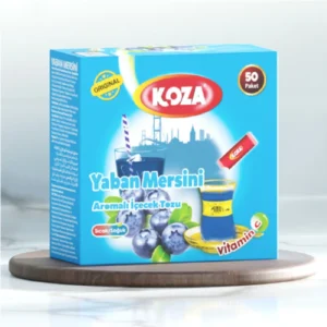 Koza Tek İçimlik Yaban Mersini Aromalı Toz İçecek 50'li