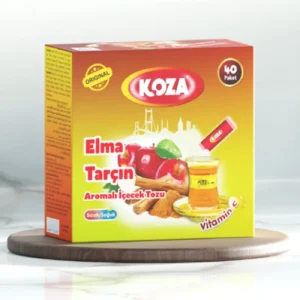 Koza Tek İçimlik Elma & Tarçın Aromalı Toz İçecek 40'lı