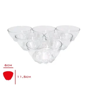 Turkey Bowl Cam Kase 6 Lı 6x11,5 CmRoyaleks-82641