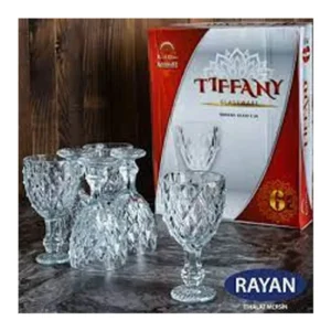 Tiffany 6'lı Lüx Ayaklı Bardak Royaleks-82628