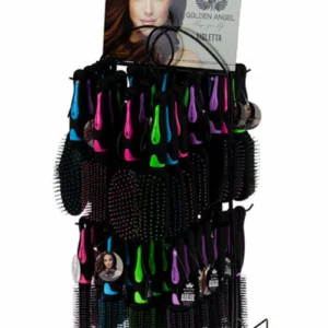 Golden Angel Tarak Saç Fırçası Violetta 1 Adet Royaleks-FR171