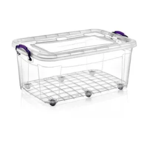 Tekerlekli Plastik Saklama Kabı Multibox 80 Lt Royaleks-E515