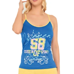 Askılı Şık Rahat Yazlık Mevsimlik Penye Gecelik Altet Şort Takım 6585 - Royaleks