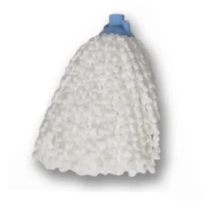 Mop Mikrofiber Beyaz Örgülü Paspas İp Royaleks-MF01