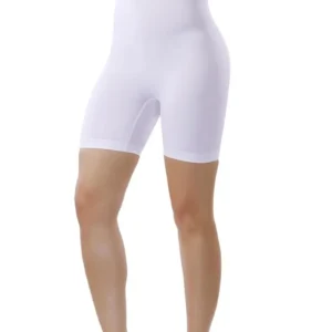 Mideli Uzun Paçalı Bayan Korse 11005 - Beyaz