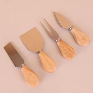 Bambu Saplı Dörtlü Peynir Seti Royaleks-11113