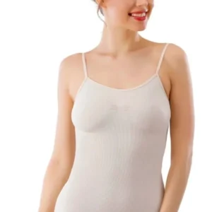 Korseli Çıtçıtlı Body Alttan Çıtçıtlı Body Atlet Korse 17500 - Ten