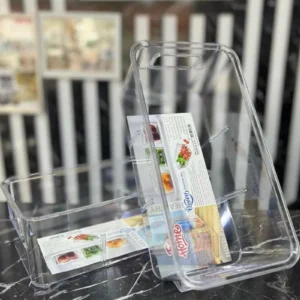 Kapaklı Sade Buzdolabı Organizer Kutu Royaleks-FR-157K
