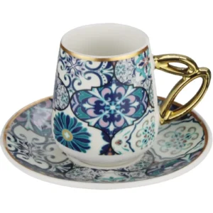 Paçi Etnik 6'lı Porselen Kahve Fincanı Royaleks-P-POR-101736