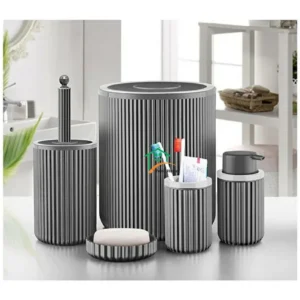 Goya 5 Parça Banyo Seti Click Kapak Royaleks-EMN3005