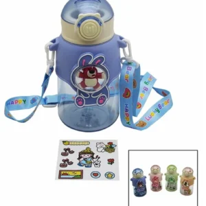 Renkli Mika Kristal Suluk Matara 600ML Royaleks-CLKN2045