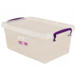 Şeffaf Çok Amaçlı 30 Lt Dikdörtgen Saklama Kabı 48x32x29 Royaleks-82113