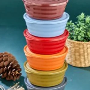 Harmony Kapaklı Yonca Kase 6'lı Royaleks-HT-003