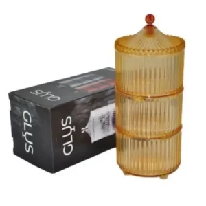 Lanus 3 Parça Small Küçük Drajelik Şekerlik Royaleks-EMN3448