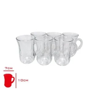 Bardak Kulplu 6 Li Istikane Mug Royaleks-81674