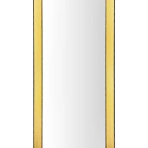 Geniş Yaldız Çerçeveli Büyük Boy Aynası 140x56x1,5 Royaleks-972