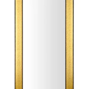 Geniş Yaldız Çerçeveli Küçük Boy Aynası 95x47x1,5 Royaleks-970