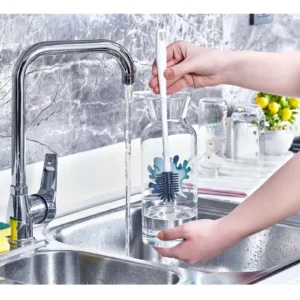 Biberon & Şişe Temizleme Fırçası Silikon Royaleks-FR-401