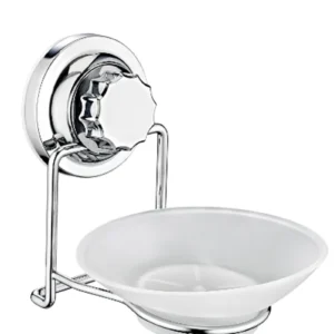 Vakumlu Plastik Sabunluk Krom Royaleks-VK-713