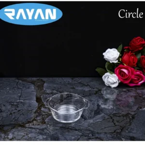 Circle Tekli Yuvarlak Cam Kahvaltılık Royaleks-81474