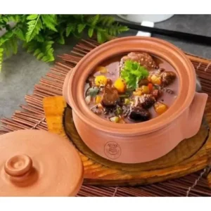 El Yapımı Mini Toprak Güveç 1.8 Lt. 20 Cm. Royaleks-EL-014