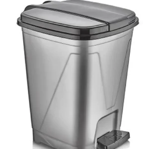 Merdem Kare Pedallı Çöp Kovası No:2 10lt Royaleks-MRD122