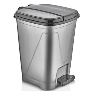 1 No Kare Pedallı Çöp Kovası - 5 Lt Royaleks-MRD121