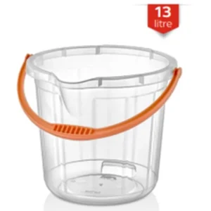 13 Lt. Temizlik Kovası Şeffaf Royaleks-MRD261