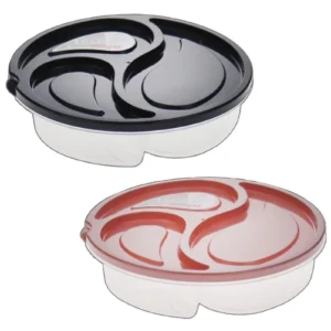 Üç Bölmeli Büyük Saklama Kabı Royaleks-MP-7050