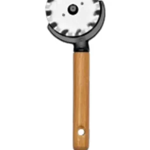 Ahşap Saplı Desenli Hamur Ruleti Kesici Royaleks-LFX131