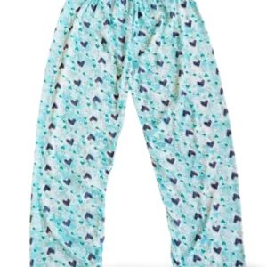 Desenli Penye Yumuşak Rahat Beli Lastikli Yazlık Tayt Pijama Pantolon Desen 2 - Royaleks