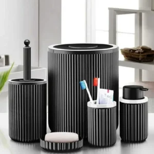 5 Parça Akrilik Lüx Banyo Seti Royaleks-EMN3375