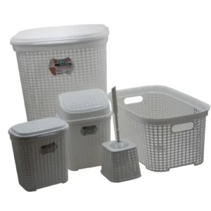 Petek 5 Li Banyo Çeyiz Seti Royaleks-MRD307-Dv