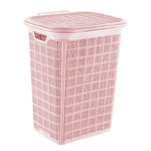 Jute Kirli Çamaşır Sepeti 60 Lt Royaleks-Ak580