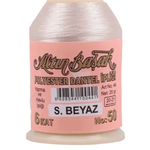 Altınbaşak Oya ve Dantel İpi 20 gr - Royaleks - No: Ş.BEYAZ