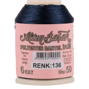 Altınbaşak Oya ve Dantel İpi 20 gr - Royaleks - No: 136