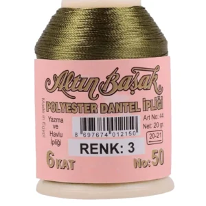 Altınbaşak Oya ve Dantel İpi 20 gr - Royaleks - No: 003