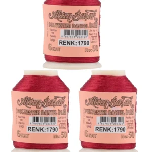 3 Adet Altınbaşak Oya ve Dantel İpi 20 gr - Royaleks - No: 1790