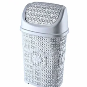 Gri Örgülü Çöp Kovası Royaleks-ASD038