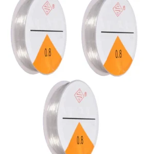 3x5 Metre Lastikli Misina Bileklik İpi 0,8 mm