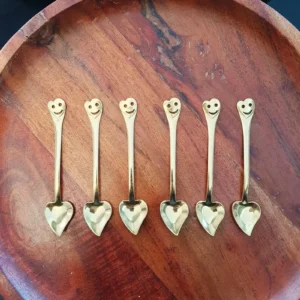 Emojili Kalpli Çay Kaşığı 6 Adet Royaleks-24958