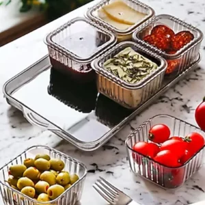 6'lı Kahvaltılık Şeffaf Royaleks-CMP05