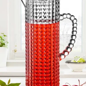 Boncuklu Şeffaf Sürahi 1,5 Lt Royaleks-82939