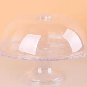 Ayaklı Kek Fanusu Şeffaf Füme Royaleks-82932