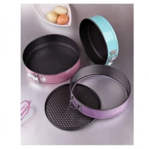 Kek Kalıbı Kelepçeli Yuvarlak 3 Lü Royaleks-CLKN-993