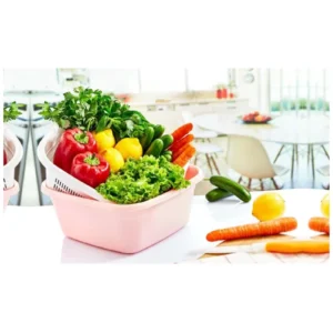 Çok Amaçlı Kare Çiftli Süzgeç Renkli Royaleks-ÇNK2229