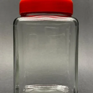 2 Lt Köşeli Cam Kavanoz Royaleks-12623