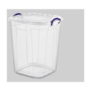 Bakliyat Kovası Şeffaf Kare 70 Lt Royaleks-E631