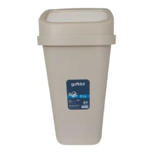 Kapaklı Çöp Kovası, Plastik 17 Lt Royaleks-G647